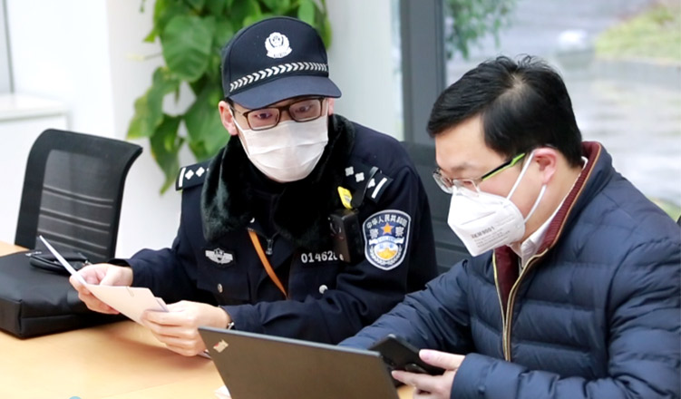 滬警方主動對接我司，保障誠格一次性防護(hù)服安全生產(chǎn)